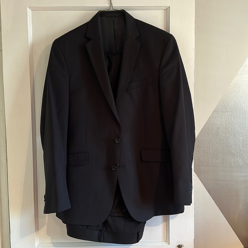 Black Suit Jacket & Pants | Kenneth Cole Reaction
